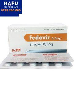 Thuốc Fedovir 0.5mg giá bao nhiêu?