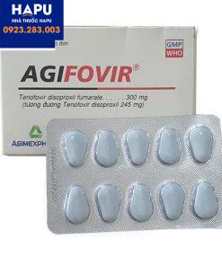 Thuốc Agifovir 300mg chính hãng giá tốt mua ở đâu hà nội tphcm 2021