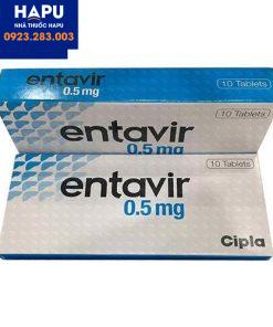Thuốc Entavir 0.5mg chính hãng giá tốt, mua ở đâu tại Hà Nội, tp.HCM