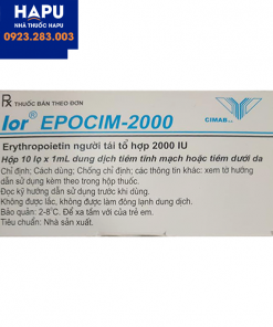 Thuốc lor EPOCIM 2000 mua ở đâu uy tín