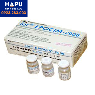 Thuốc lor EPOCIM 2000 thông tin thuốc