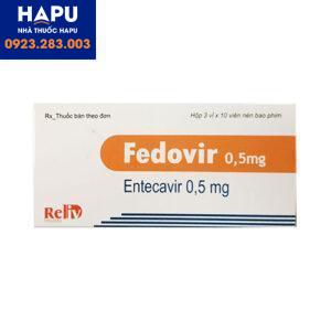 Mua thuốc Fedovir 0.5mg ở đâu uy tín Hà Nội, HCM