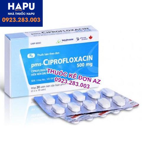 Thuốc Ciprofloxacin 500mg giá bao nhiêu