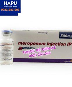 Thuốc Meronem 1g công dụng liều dùng