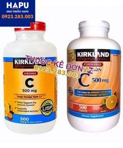 Vitamin C 500mg Kirkland công dụng cách dùng