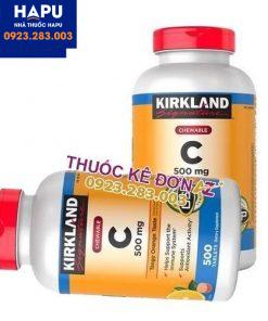 Vitamin C 500mg Kirkland giá bao nhiêu