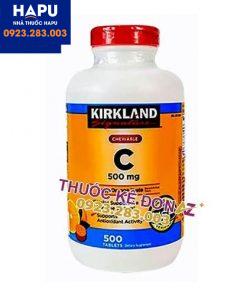 Vitamin C 500mg Kirkland mua ở đâu uy tín