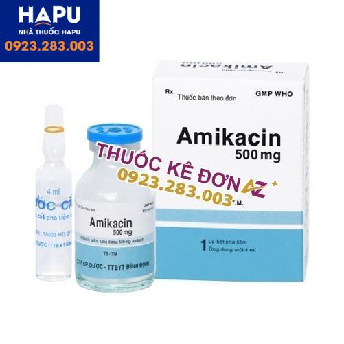 Thuốc Amikacin 500mg mua ở đaua uy tín