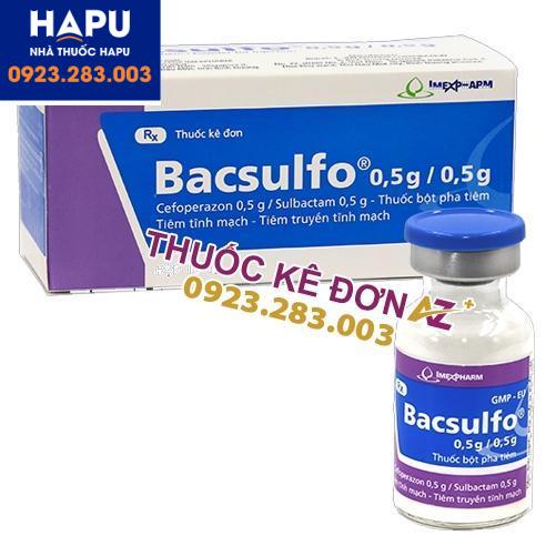 Thuốc Bacsulfo 1g/0.5g mua ở đâu uy tín