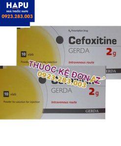 Thuốc Cefoxitin gerda 2g mua ở đâu uy tín