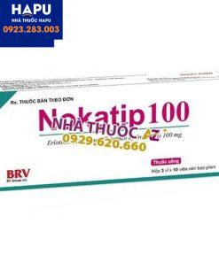 Thuốc Nokatip 100 công dụng cách dùng