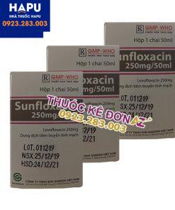 Thuốc Sunfloxacin 250mg/5ml giá bao nhiêu