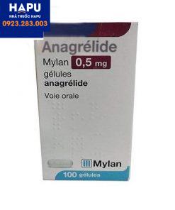 Thuốc Anagrelide 0.5mg công dụng cách dùng