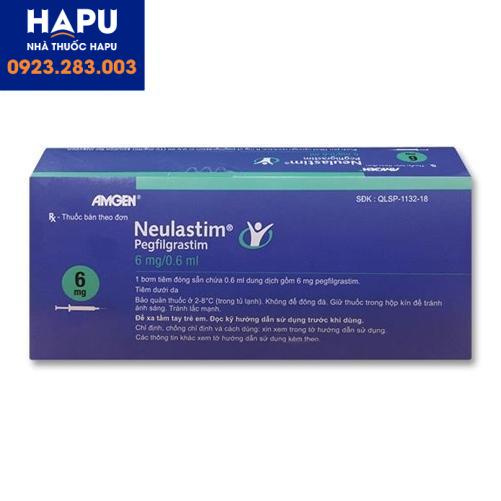 Thuốc Neulastim 6mg/0.6ml công dụng cách dùng