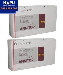 Thuốc Afinitor 10mg công dụng cách dùng