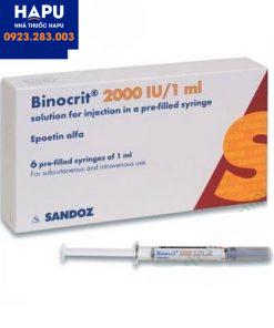 Thuốc Binicrit 2000 IU/1ml mua ở đâu uy tín