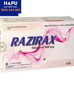 Thuốc Razirax 500mg điều trị viêm gan c giá tốt nhất