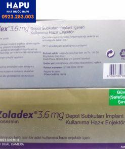 Thuốc Zoladex 3,6mg - hướng dẫn sử dụng