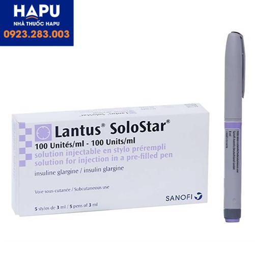 Bút tiêm Lantus Solostar là thuốc gì