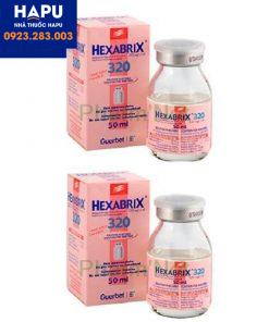 Thuốc Hexabrix 320 công dụng chỉ định