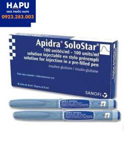 Bút tiêm Apidra Solostar 100U/ml là thuốc gì