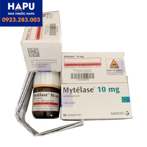 Tác dụng phụ thuốc Mytelase