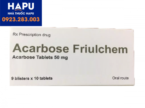 Thuốc Acarbose Friulchem mua ở đâu