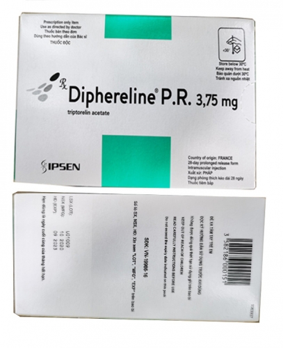 Thuốc Diphereline P.R 3,75 mg điều trị ung thư tuyến tiền liệt