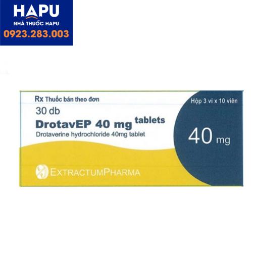 Thuốc Drotavep giảm đau co thắt cơ trơn