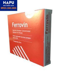 Thuốc Ferrovin điều trị thiếu máu