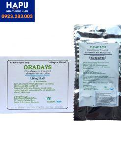 Thuốc Oradays kháng sinh nhiễm khuẩn