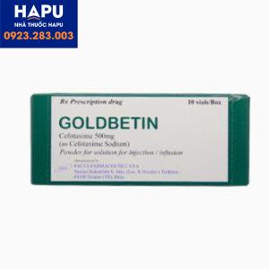 thuốc Goldbetin kháng sinh nhiễm khuẩn