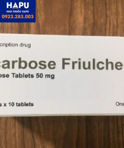 thuốc acarbose Friulchem giá bao nhiêu