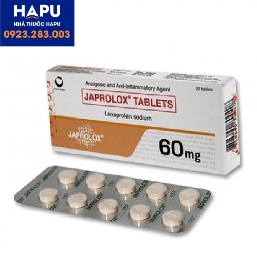 Japrolox tablets 60mg giá bao nhiêu