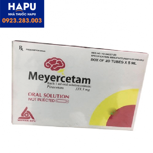 Meyercetam 10ml là thuốc gì