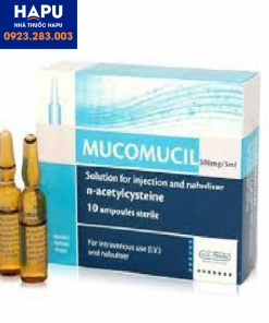 Mucomucil 300mg/3ml là thuốc gì