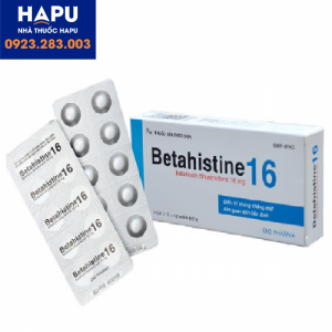 Thuốc Betahistine là thuốc gì