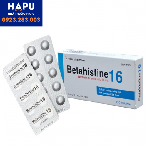 Thuốc Betahistine là thuốc gì