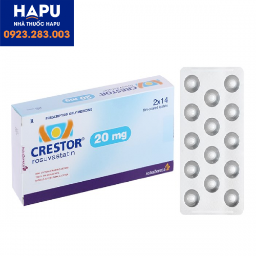 Thuốc Crestor Tab 20mg giá bao nhiêu