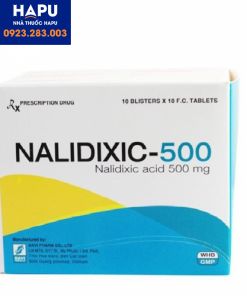 Thuốc Nalidixic 500 giá bao nhiêu