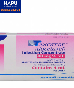 Thuốc Taxotere 80mg/4ml là thuốc gì