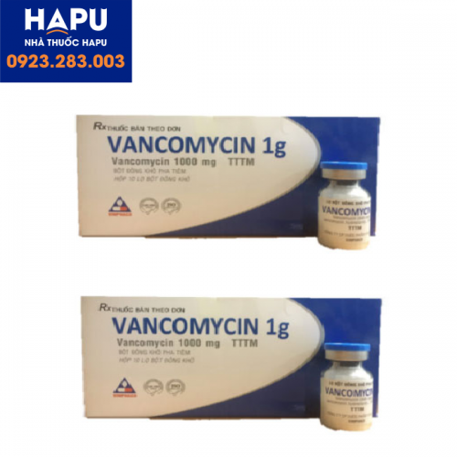 Thuốc Vancomycin 1000 giá bao nhiêu