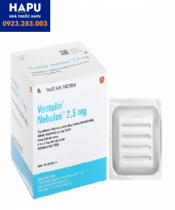 Thuốc Ventolin Nebules 2,5mg là thuốc gì