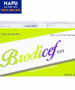 Thuốc Brodicef 500mg là thuốc gì