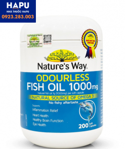 Thuốc Odourless Fish oil là thuốc gì