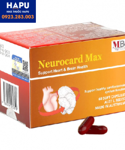 Thuốc Neurocard Max giá bao nhiêu