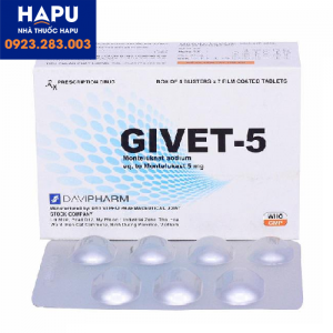 Thuốc Givet-5 là thuốc gì