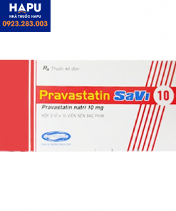 Thuốc Pravastatin savi 10 là thuốc gì