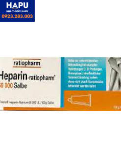 Thuốc mỡ Heparin - Ratiopharm là thuốc gì