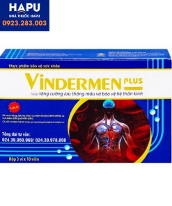 Vindermen Plus là thuốc gì